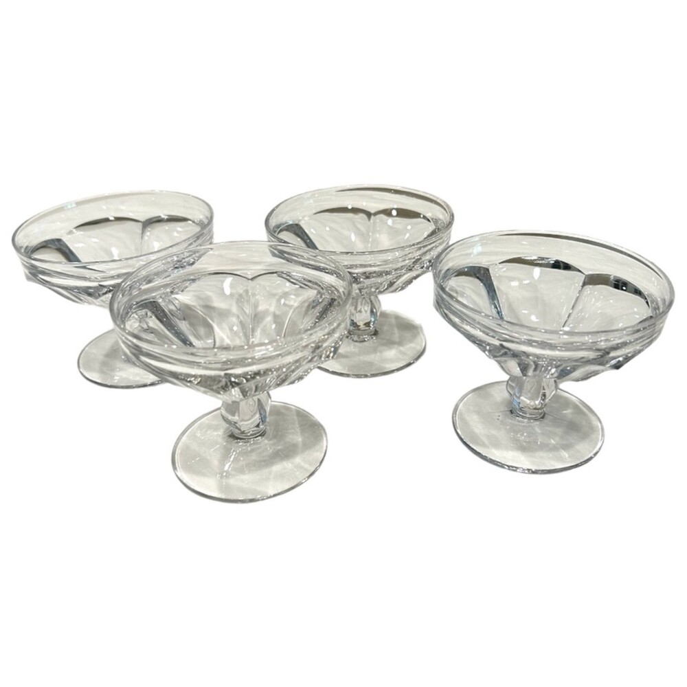 Vintage Heisey "Old Williamsburg" Short Champagne/Sherbert Glasses (Set of 4)